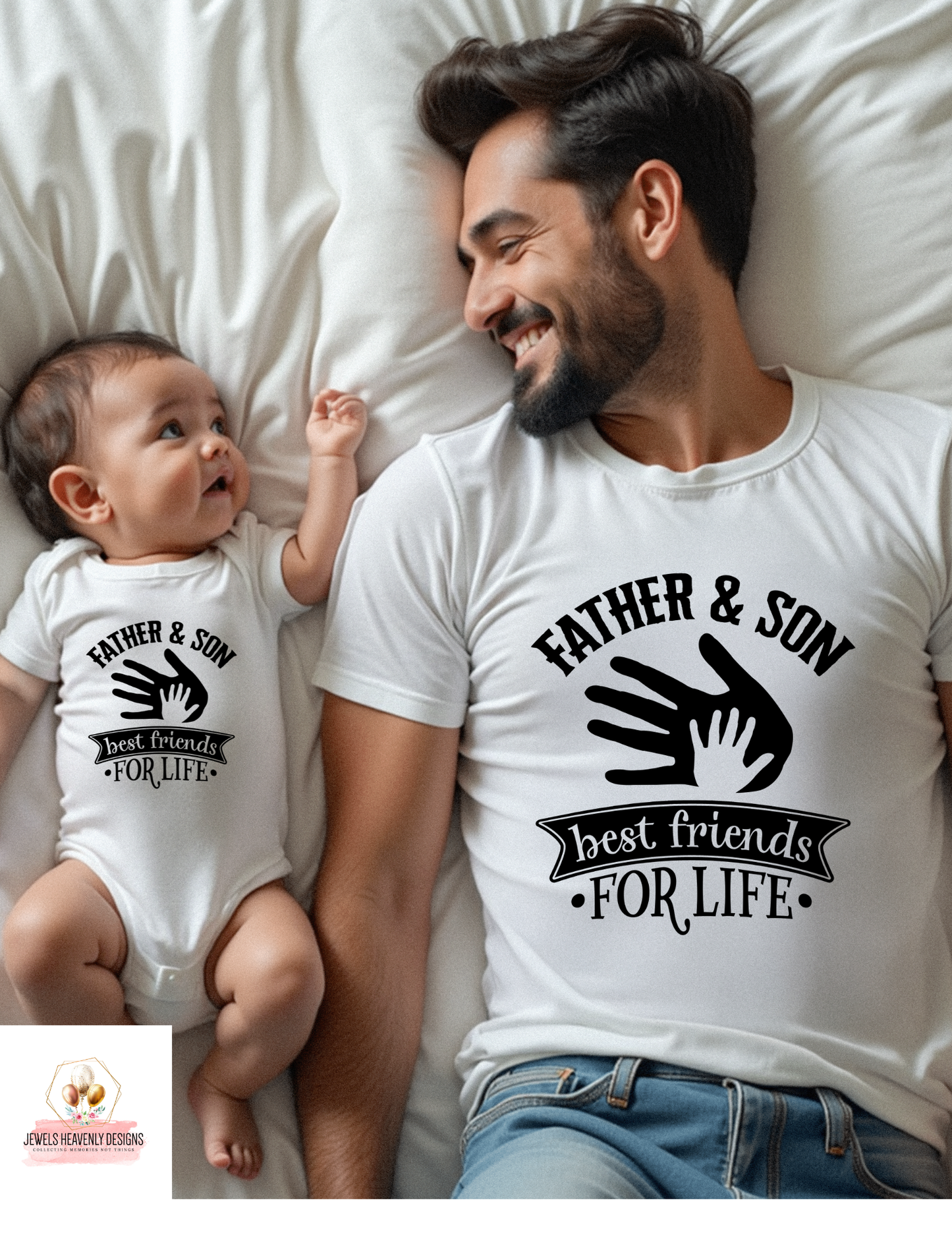 BEST FRIENDS FOR LIFE DAD AND SON