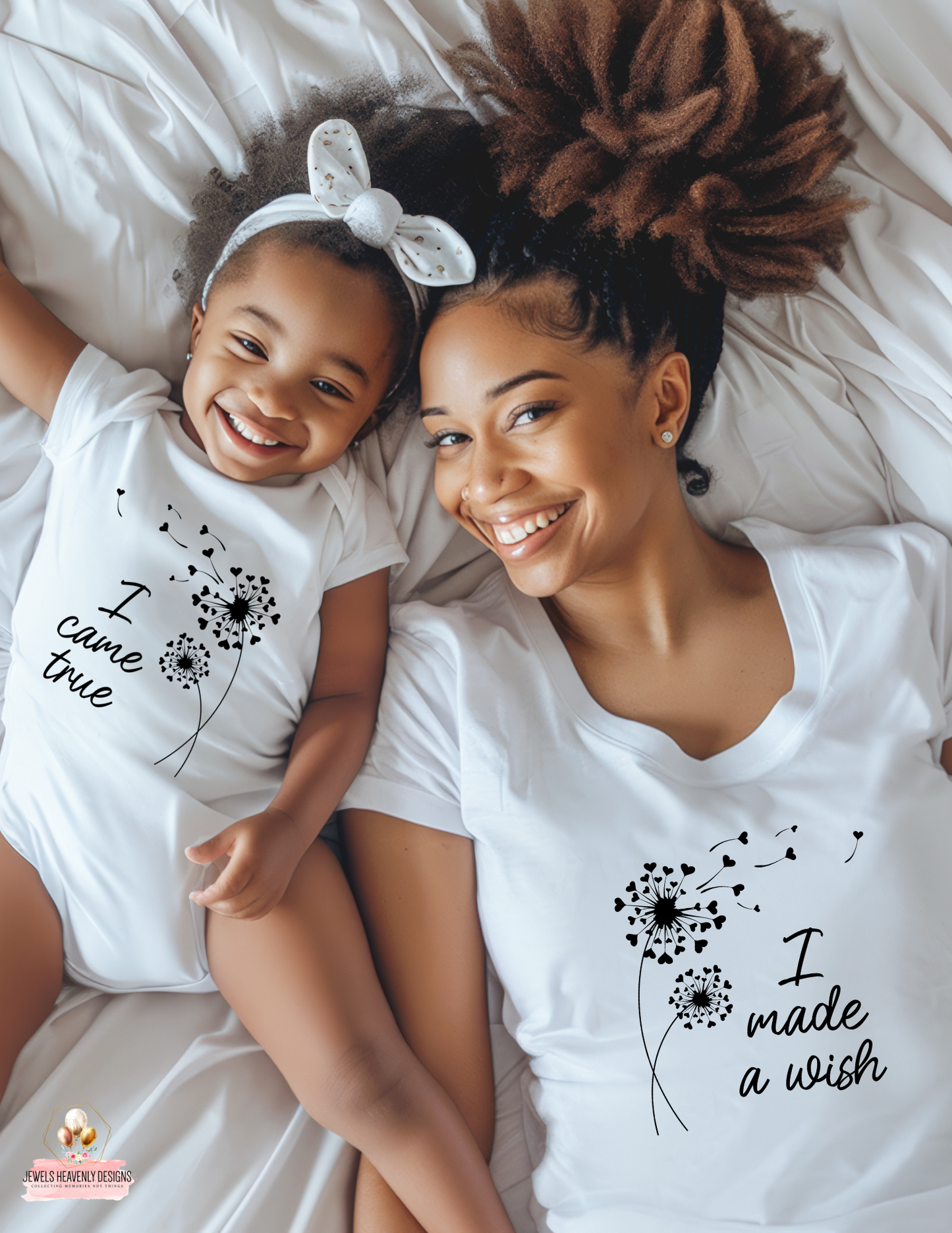 I MADE A WISH T-SHIRT AND ONESIE SET