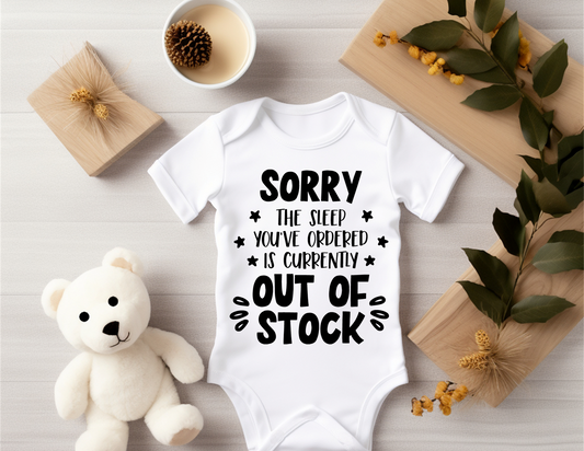 SORRY THE SLEEP YOU ORDERED IS OUT OF STOCK