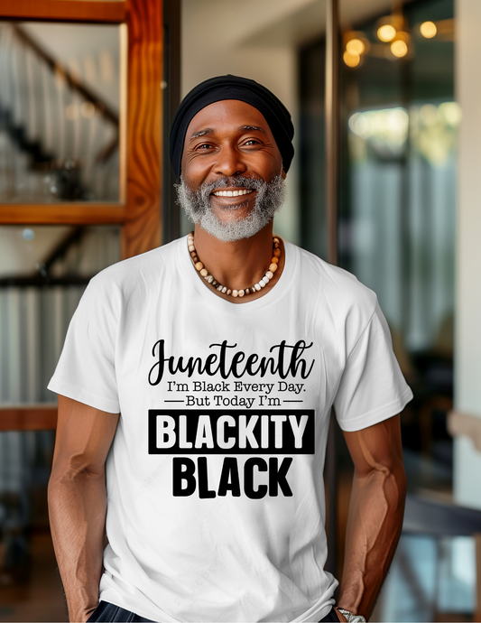 TODAY I'M BLACKITY BLACK