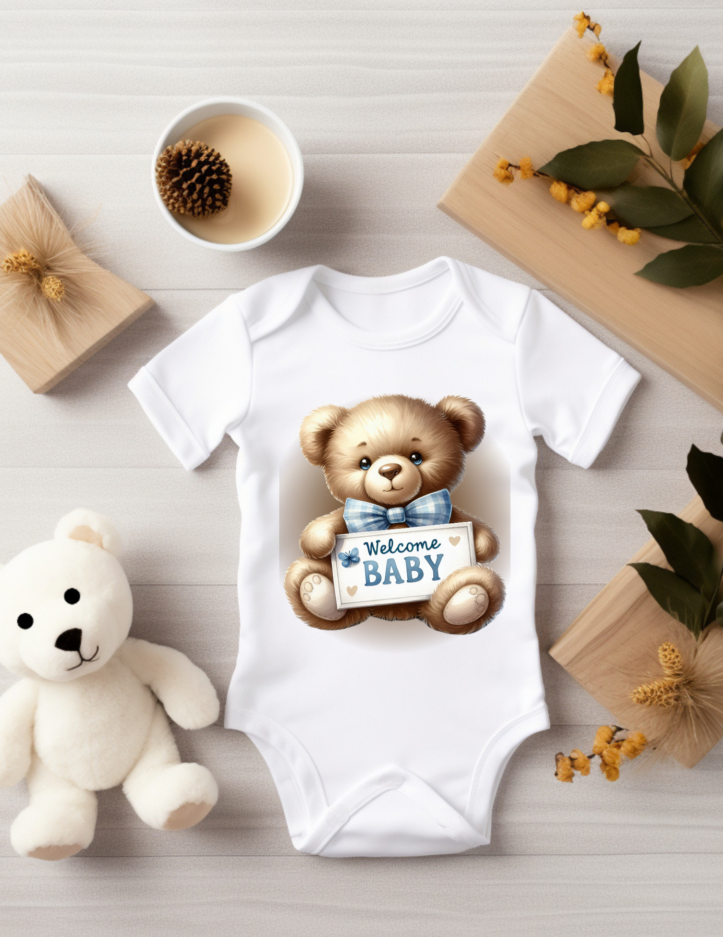 WELCOME BABY TEDDY BEAR SERIES