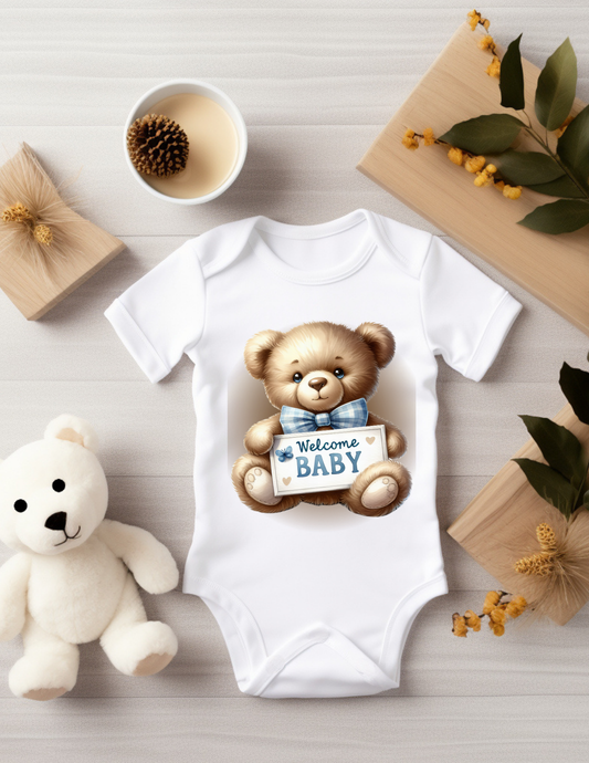 WELCOME BABY TEDDY BEAR SERIES