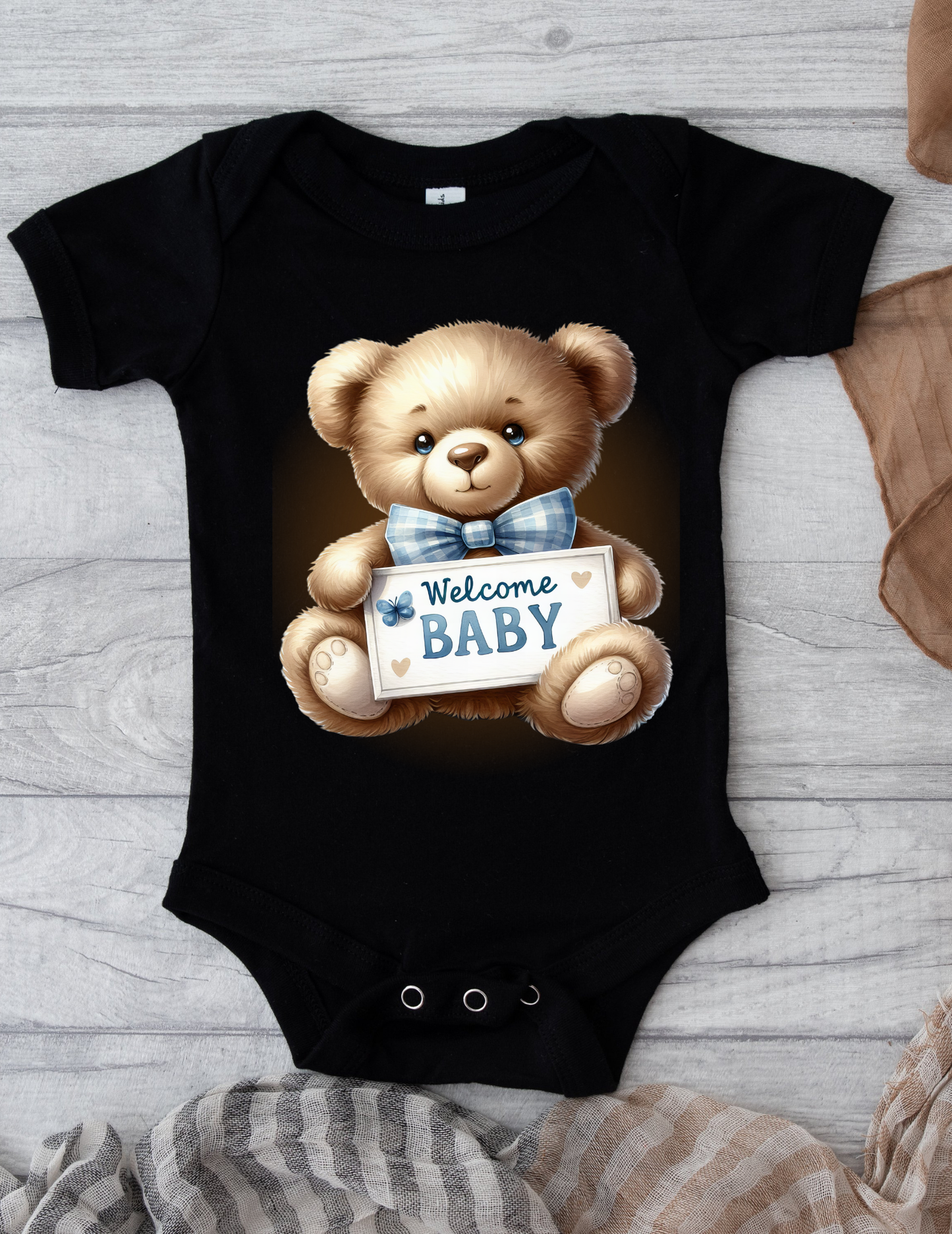 WELCOME BABY TEDDY BEAR SERIES