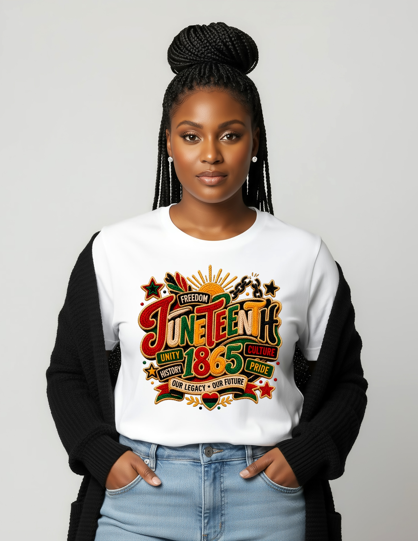 CROCHET STYLE JUNETEENTH