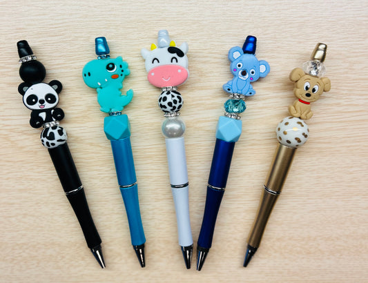 ANIMAL BEADED PENS