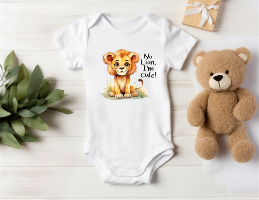 NO LION I'M CUTE
