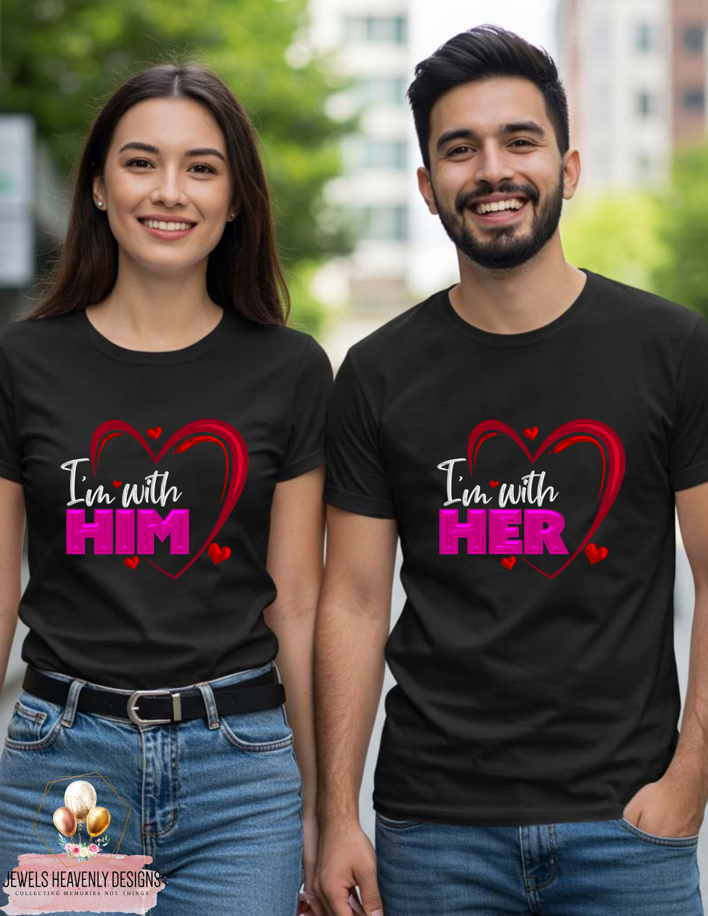 I'M WITH HIM/HER