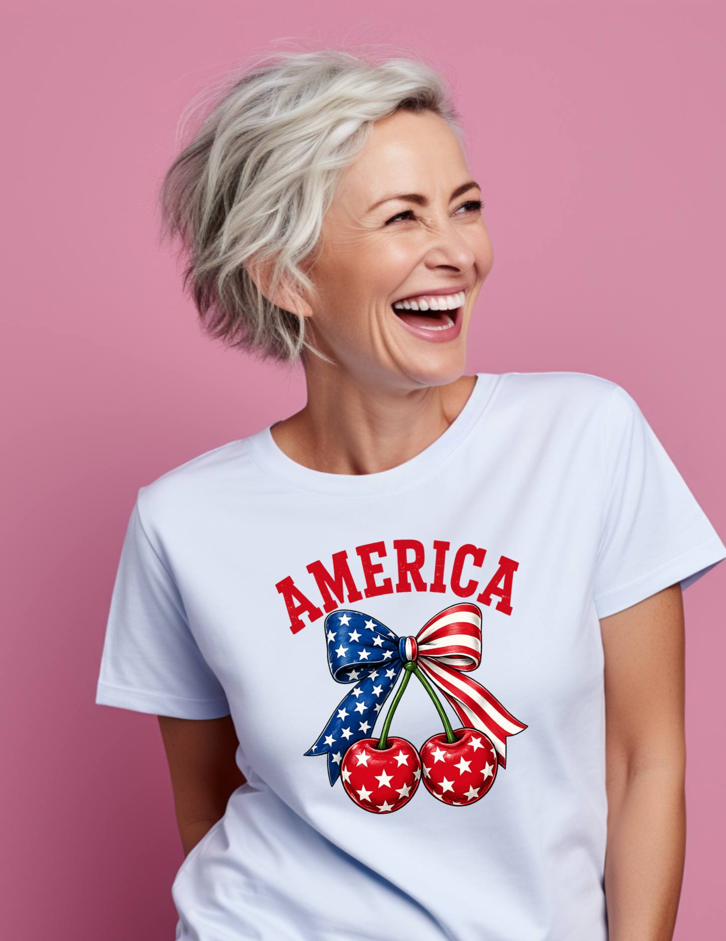 AMERICA WITH CHERRIES