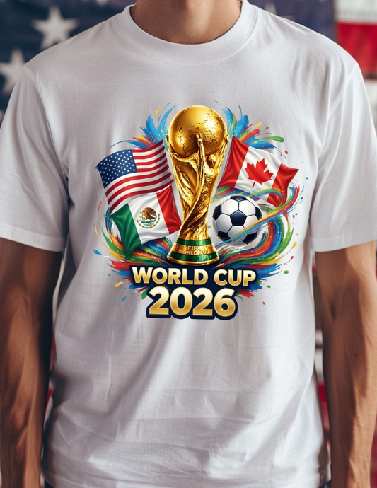 WORLD CUP 2026 3 FLAGS